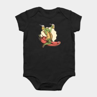 Hot Taco Girl Baby Bodysuit